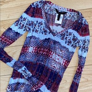 Bcbgmaxazria lightweight knit top